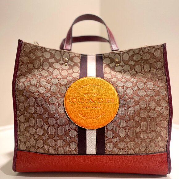 COACH Canvas Weekend Tote - Picture 1 of 7